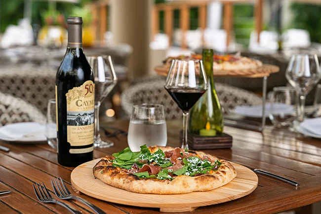 Beachfront gourmet restaurant at Marival Resorts